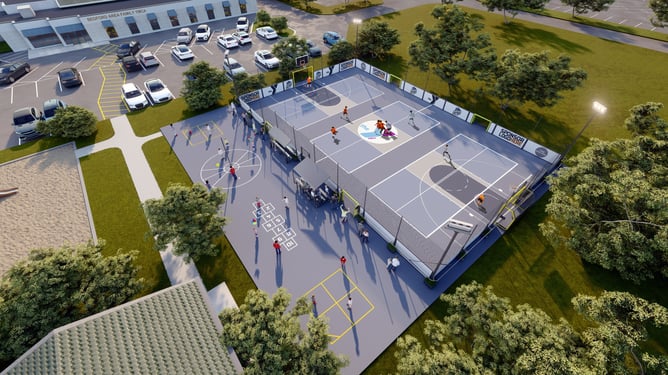 2023- Bedford Area Family YMCA- 1111 Turnpike Rd, Bedford, VA 24523- 1 Field- Social Program- Bird View (2)